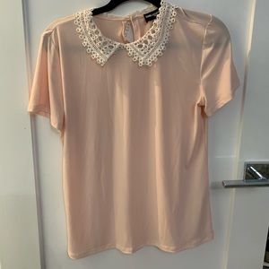 Carl Lagerfeld Blouse with Laced Collar